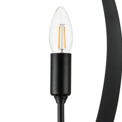 733517 Бра RAGNO 1х40W E14 ЧЕРНЫЙ МАТОВЫЙ Lightstar