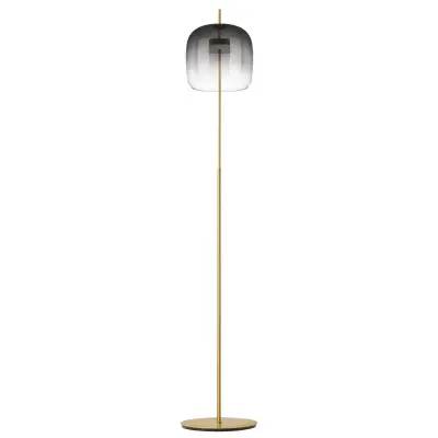 804718 Торшер CUPOLA LED 1х18W 900LM ЗОЛОТО/ДЫМЧАТЫЙ 3000K Lightstar