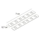 Коннектор прямой для встраиваемого магнитного шинопровода Arte Lamp LINEA-ACCESSORIES A480505