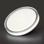 7699/EL MARON SN 146 Светильник пластик/белый LED 70Вт 3000-6000K D490 IP43 пульт ДУ LAVEN