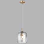 6551/1A SUSPENTIONI LN26 387 матовое золото Подвес E14 1*40W 220V ELLIE
