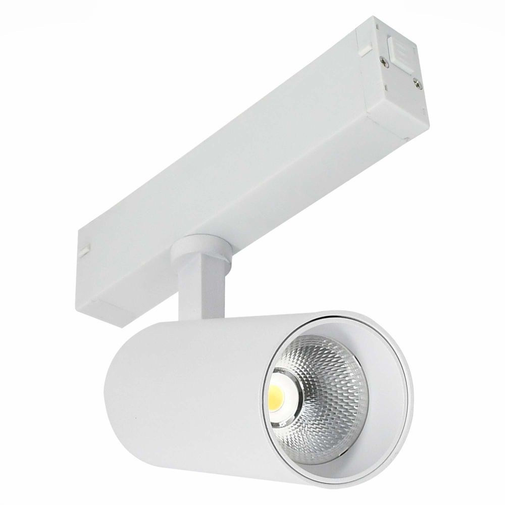 ST660.536.10 Св-к трек. Белый LED 1*10W 3000K 535Lm Ra&amp;gt;90 36° IP20 D40xH90 220V