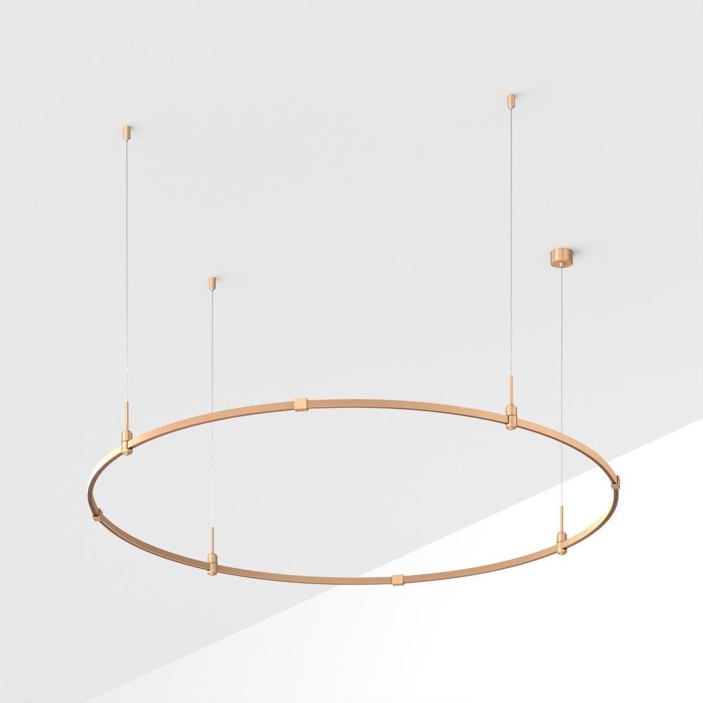 Основание ART-APRIORI-ROUND-HANG-R1800 (GD) (Arlight, IP20 Металл, 3 года)