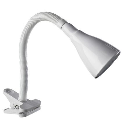 Офисная настольная лампа Arte Lamp CORD A1210LT-1WH, 1хE14
