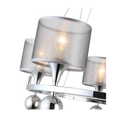 SLE107103-05 Светильник подвесной Хром/Серебристый E14 5*40W