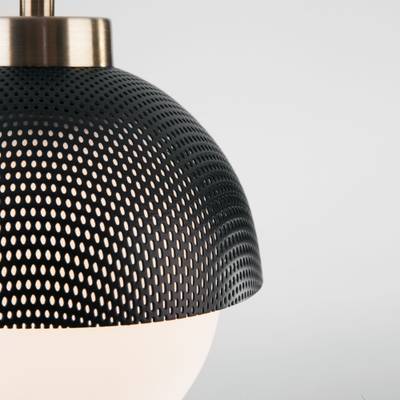 Подвесной светильник 50106/1 античная бронза/черный, E27х1