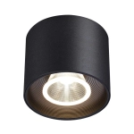 358792 OVER NT21 356 черный Светильник накладной светодиодный IP20 LED 15W 4000K 1600Лм 110-265V BIND