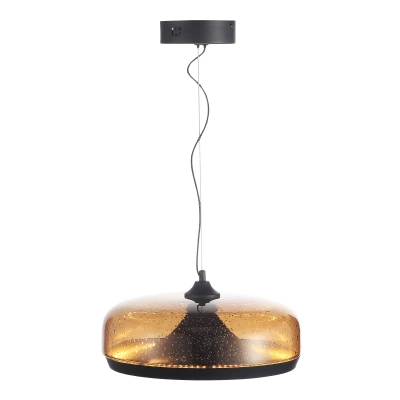 SL6014.603.01 Светильник подвесной ST-Luce Черный/Коричневый, с пузырьками LED 1*42W 3000K