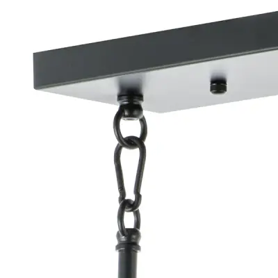 815187 Люстра CROCO 8х40W E14 ЧЕРНЫЙ МАТОВЫЙ Lightstar