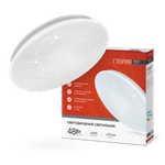 Светильник светодиодный DECO ГЛОРИЯ 48Вт 4000К 4320лм 230В 380х55мм IN HOME 4690612038636