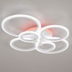 Citilux Сента CL237B160E RGB Люстра с пультом Белая