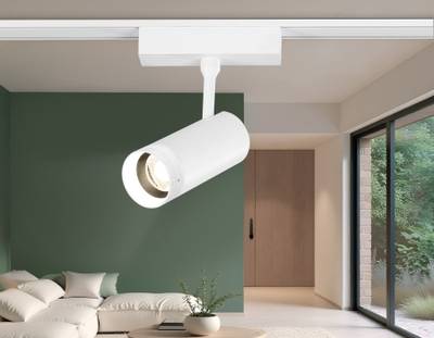 Светильник светодиодный трековый ZOOM для шинопровода Magnetic Ultra Slim GV1570 WH белый IP20 10W 4200K 48V 15-51° D55*185