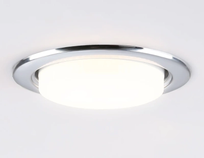 Светильник встраиваемый G10102 CH хром GX53 max 12W D106*38 (10шт)