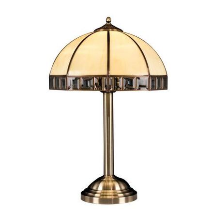 Citilux Шербург-1 CL440811 Настольная лампа витражная Бронза