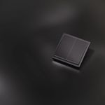 VLSM000312 Клавиши для выключателя/переключателя двухклавишного, S70 Metal (антрацит). (ТМ Maytoni)