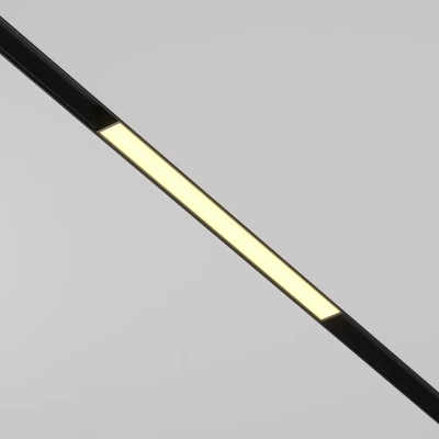 Трековый светильник Базис / Basis Exility 2700K 12Вт 120°, TR030-2-12W2.7K-B. TM Maytoni