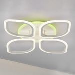 Citilux Ромби Смарт CL236A140E RGB Умная люстра Белая