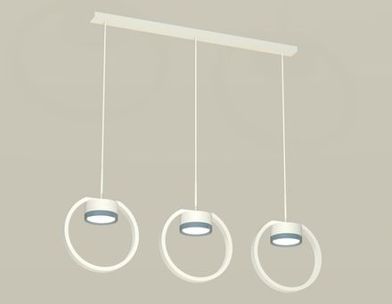 Комплект подвесного светильника XB9106102/3 SWH/PPH белый песок/графит полированный GX53 (C9106, N8133)