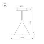Светильник SP-CONGO-CAN-1-R400-24W Day4000 (WH, 120 deg, 230V) (Arlight, IP20 Металл, 5 лет)