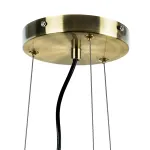 815091 Люстра GLOBO 9х40W G9 ЛАТУНЬ Lightstar