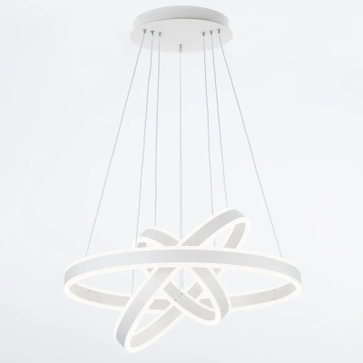 Citilux Дуэт CL719650 LED Люстра подвесная с пультом Белая