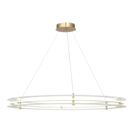 SL6245.213.01 Светильник подвесной ST-Luce золотистый/Прозрачный LED 1*70W 4000K