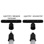 Подвес-держатель в шинопровод (трек) Expert Для гибкого неона Loop A492306