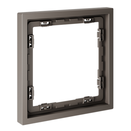 VLS100114 Рамка пластиковая VOLTUM S70 на 1 пост, (капучино). (ТМ Maytoni)