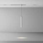 Трековый подвесой светильник Фокус / Focus Led Flarity 4000K 5Вт 30°, TR155-1-5W4K-PT. TM Maytoni
