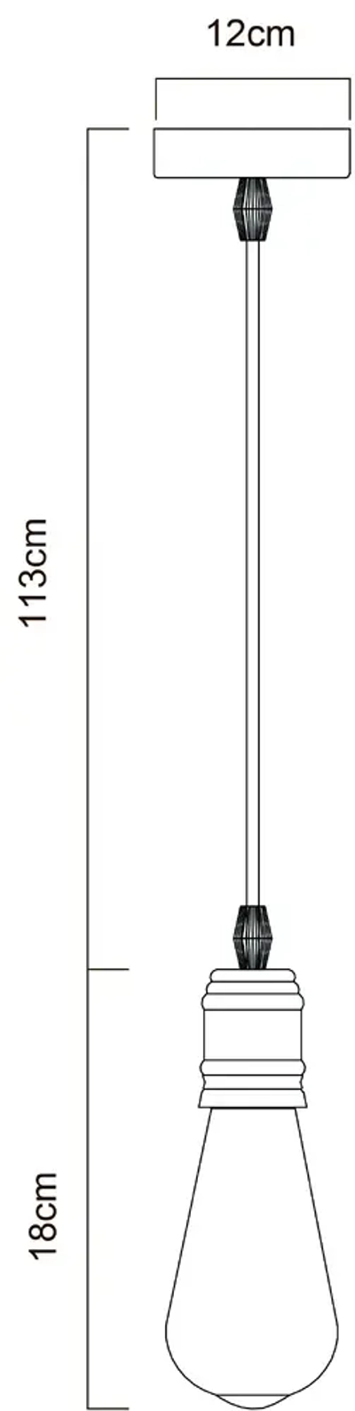 Подвесной светильник Arte Lamp MAZZETTO A4290SP-1BK, 1хE27