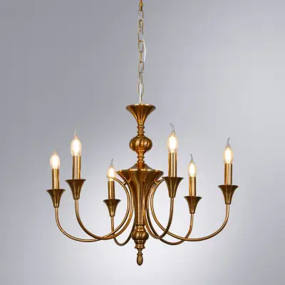 Подвесная люстра Arte Lamp COLLINETTA A4094LM-6PB, 6хE14