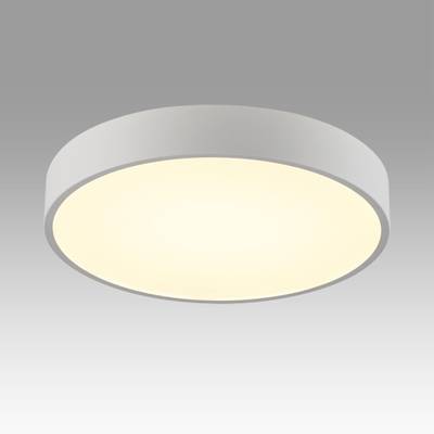 7757/36L MITRA LED SN Светильник металл/акрил/белый LED 30Вт+6Вт(подсветка) 4000K D400 IP20 QUASAR