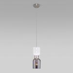 Подвесной светильник со стеклянным плафоном 50118/1 никель