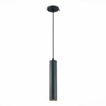 ST151.408.01 Встраиваемый подвес Черный GU10 1*50W IP20 D54xH290 220V Без ламп