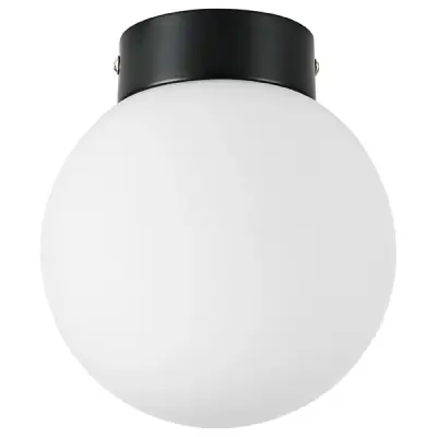 812017 Люстра GLOBO 1х40W E14 matt black/white Lightstar