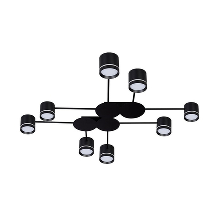 Потолочная люстра Arte Lamp LEGACY A8024PL-8BK, 8хGX53