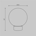 Настольный светильник Basic form E14х1, MOD321TL-01G3. TM Maytoni