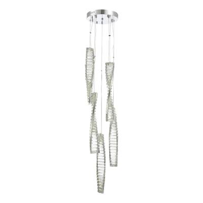 SL6205.103.05 Светильник подвесной ST-Luce Хром/Прозрачный LED 1*55W 3000K