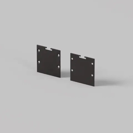 Комплект заглушек (для профиля 35x35) 2 шт., ALM-3535BT-B-EC 642038. TM Maytoni