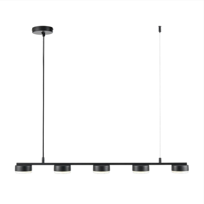 8117/5 COMFI LN26 236 черный, металл Подвесной светильник LED GX53 5*7W 220V TORINA