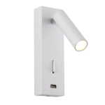 Бра Crystal Lux CLT 210W USB WH 1400/468