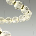 5008/132L L-VISION ODL23 595 золотой/прозрачный/металл/акрил Люстра LED 132W 4000K 6600Лм CRYSTAL