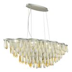 SL1517.103.08 Светильник подвесной ST-Luce Серебристый/Белый, Золотистый E14 8*40W