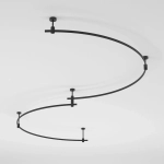 Esthetic Magnetic Шинопровод Round черный Ø1500 85217/00