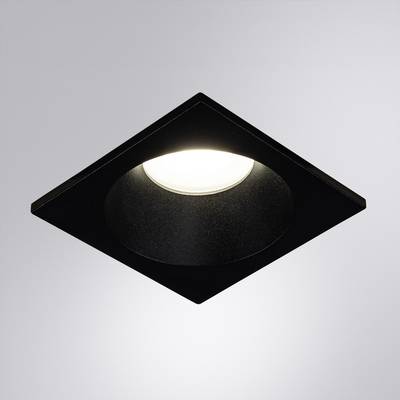 Точечный встраиваемый светильник Arte Lamp HELM A2868PL-1BK, 1хGU10