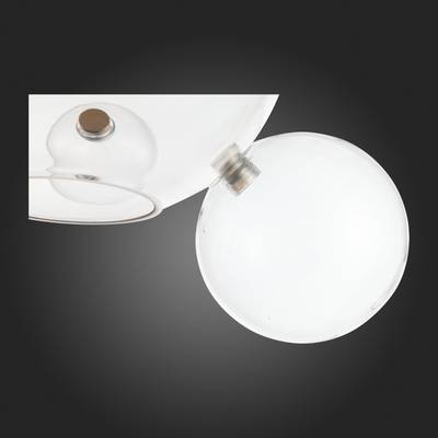 SL1133.203.03 Светильник подвесной ST-Luce Белый,Латунь/Прозрачный LED 3*14W 3000K  (из 4-х коробок)