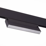 ST363.446.12 Магнитный трековый светильник Черный LED 1*12W 4000K 720Lm Ra>80 120 IP20 L219xW22xH108 48V