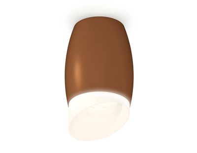 Комплект накладного светильника XS1124022 SCF/FR кофе песок/белый матовый MR16 GU5.3 (C1124, N7175)