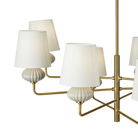 Подвесной светильник Ceramics FR2029PL-08BS, E14х8. TM Maytoni
