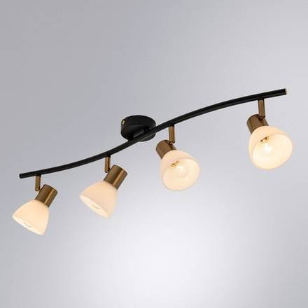 Спот Arte Lamp FALENA A3117PL-4BK, 4хE14